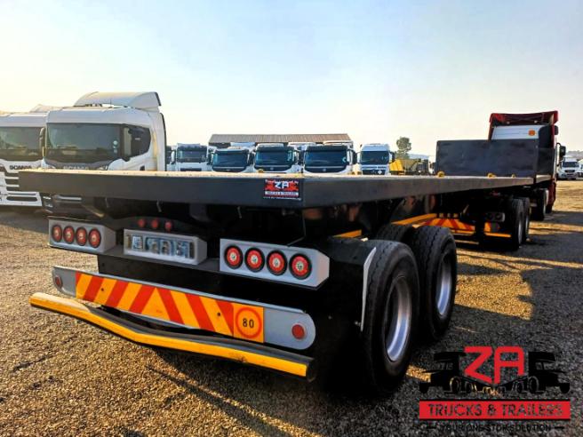 2015 SA TRUCK BODIES SUPERLINK FLAT DECK TRAILER #53075